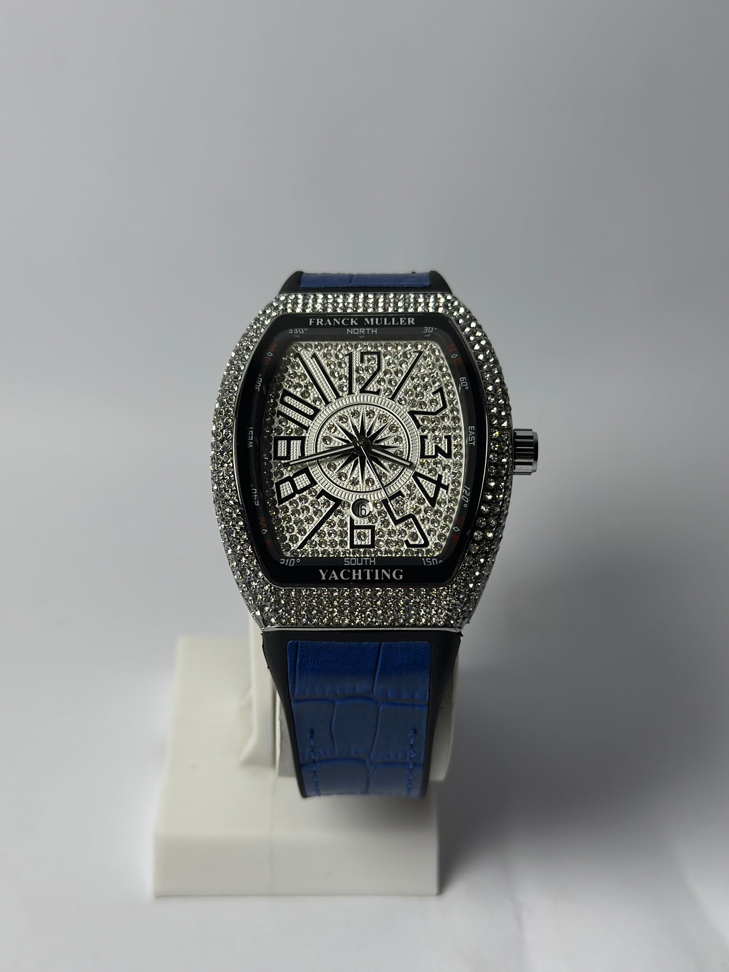 Frank Muller Iced Blue Strap