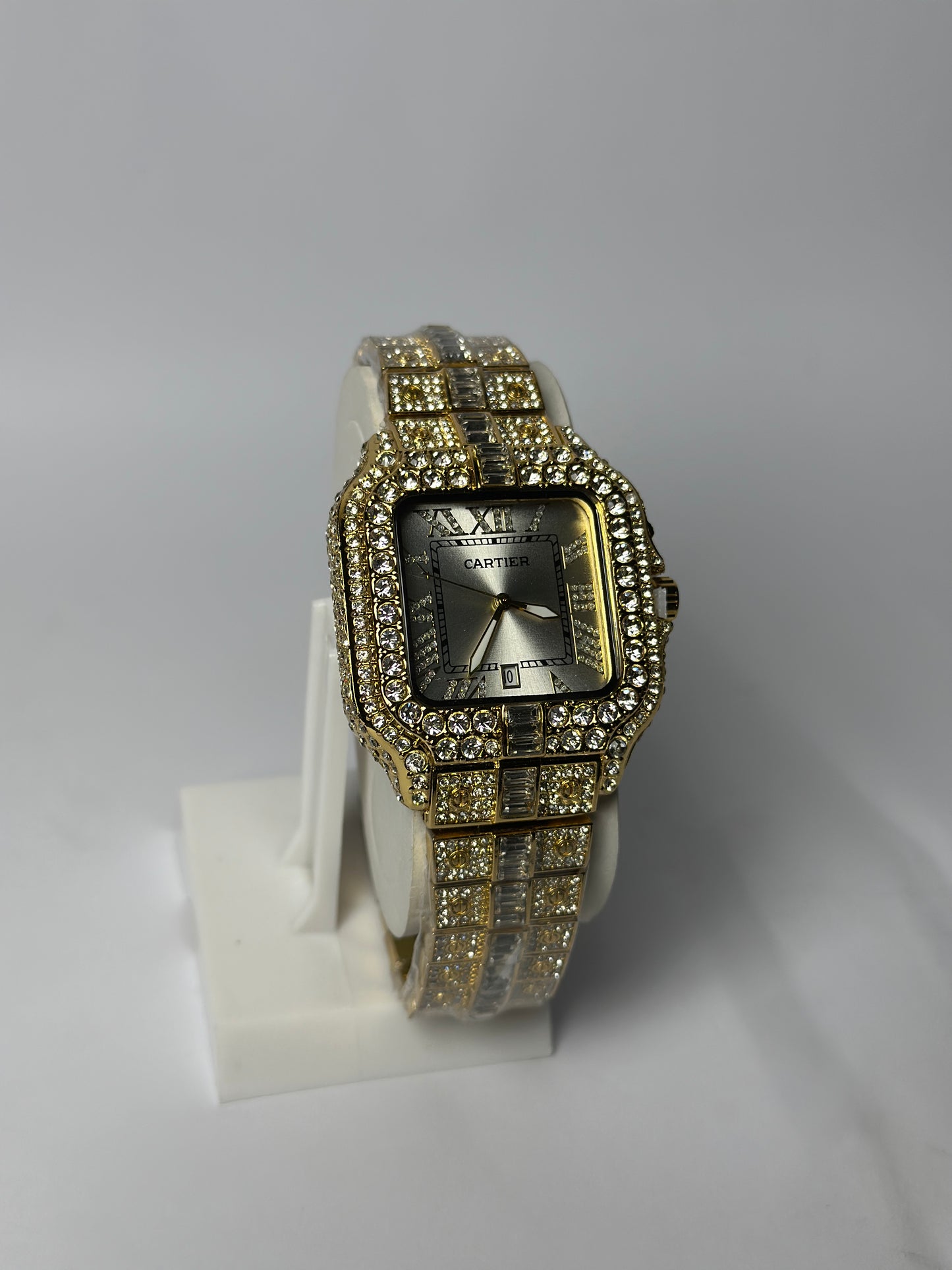 Cartier Gold Iced Out