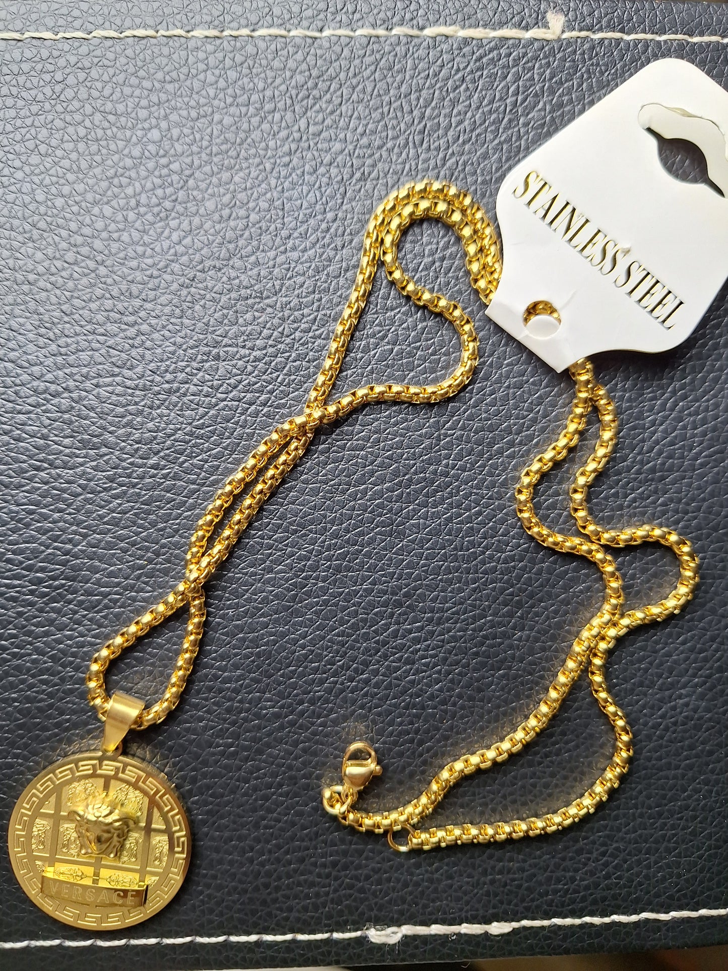 Versace Medusa Golden Amulet