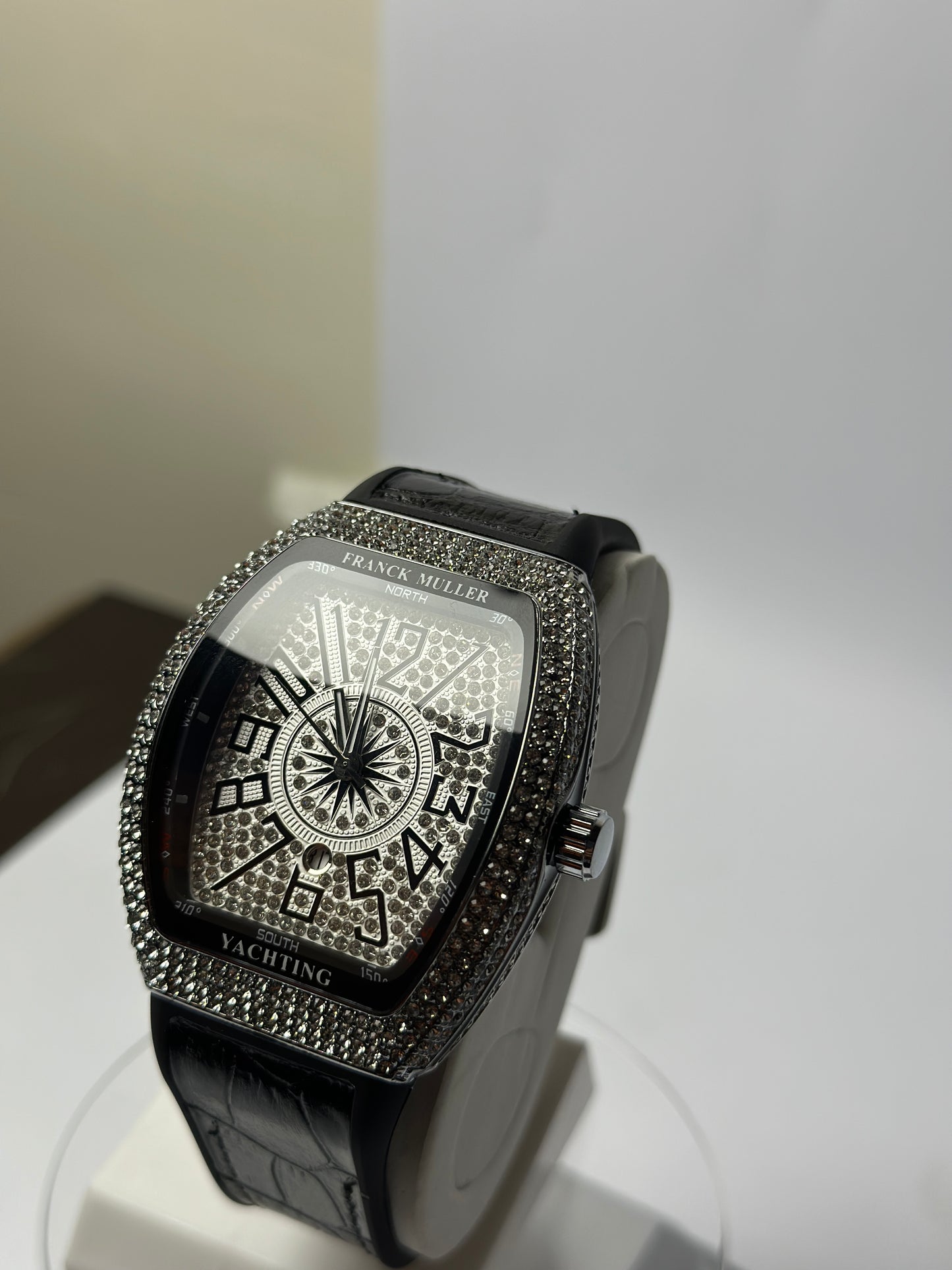 Frank Muller Iced Black Strap