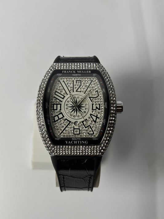 Frank Muller Iced Black Strap