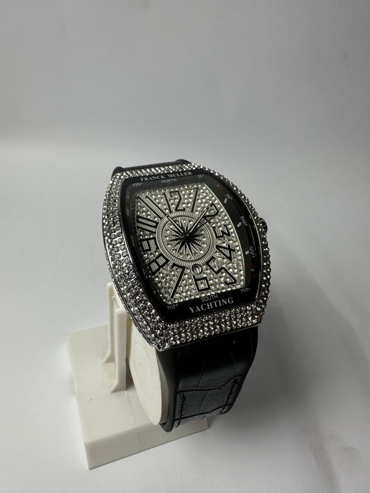 Frank Muller Iced Black Strap