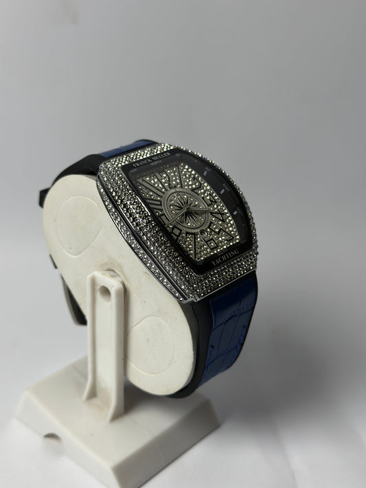 Frank Muller Iced Blue Strap