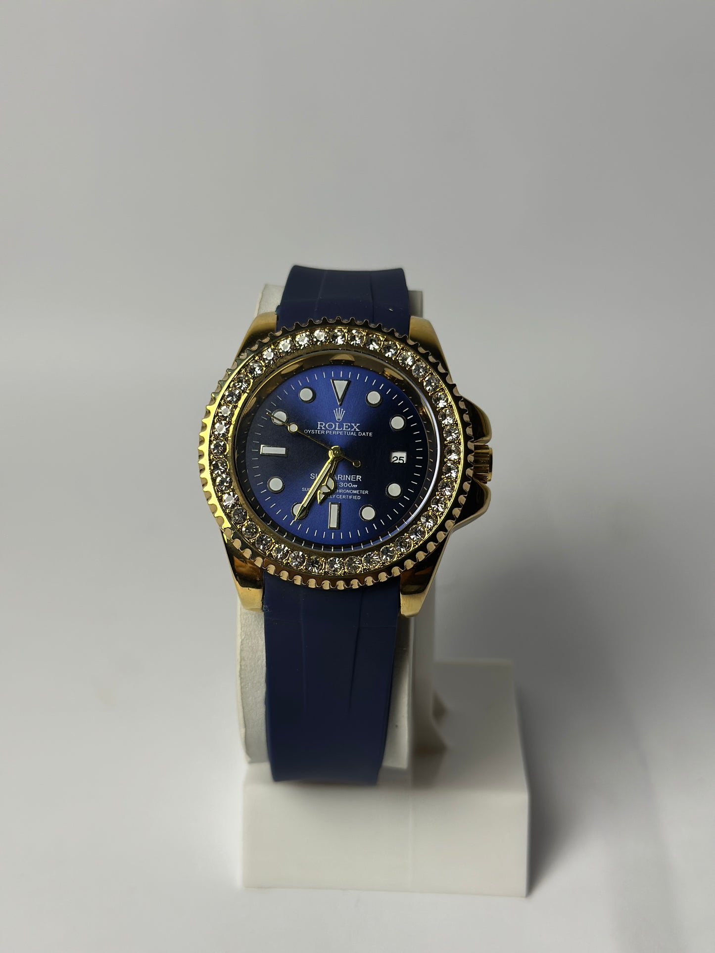 Rolex Oyster blue Strap