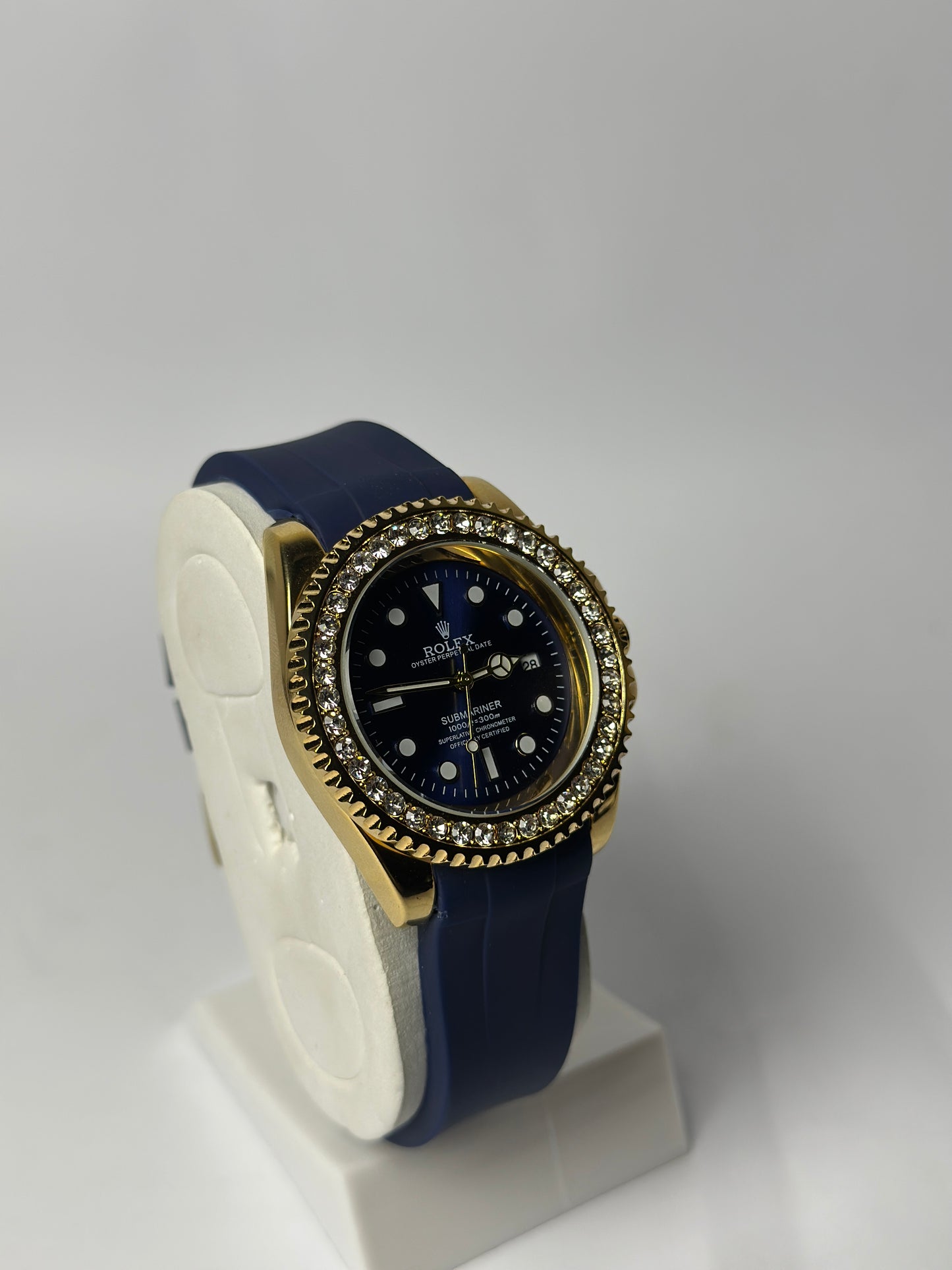Rolex Oyster blue Strap