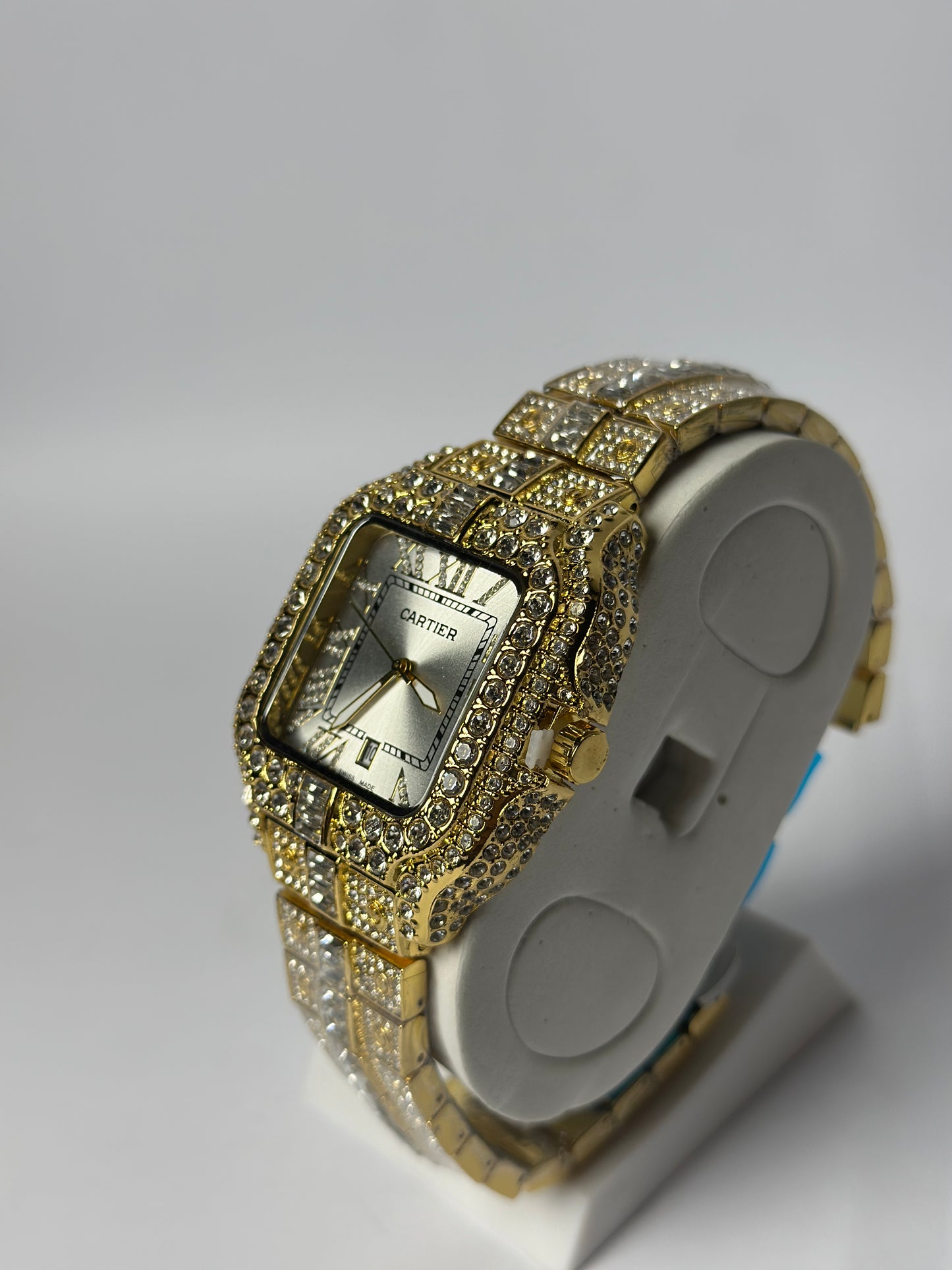 Cartier Gold Iced Out